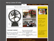 Tablet Screenshot of natrajlagunabeach.com